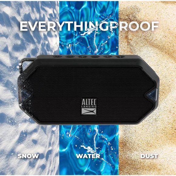 Altec Lansing HydraMini Wireless Bluetooth Speaker, IP67 Waterproof USB C Rec... - Picture 5 of 10